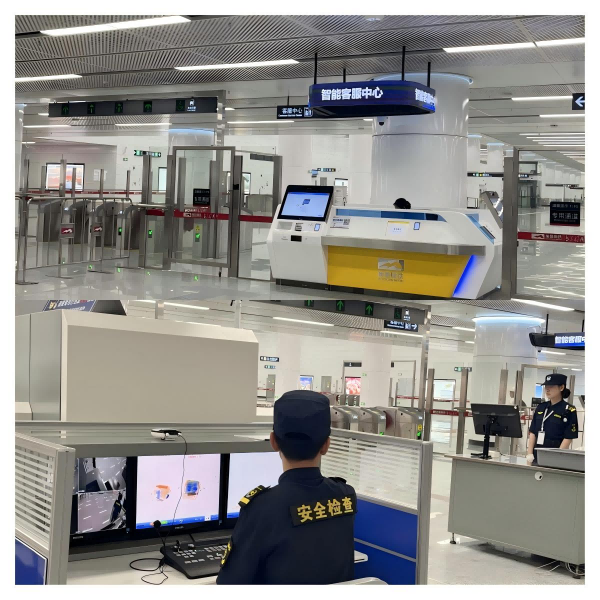 “苏科造”智慧安检系统助力南昌地铁迈入“空轨换乘”新时代