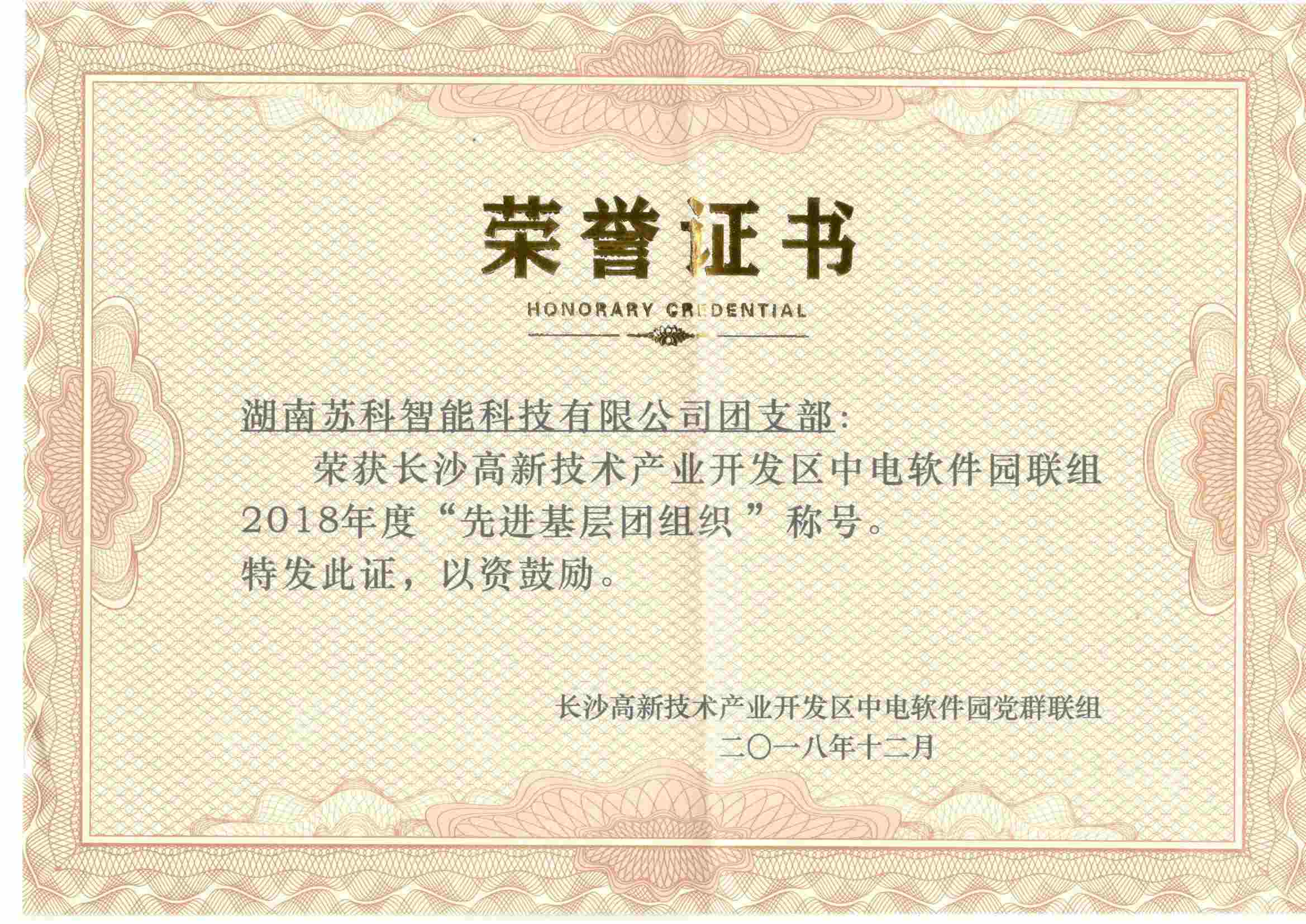 先进基层团组织